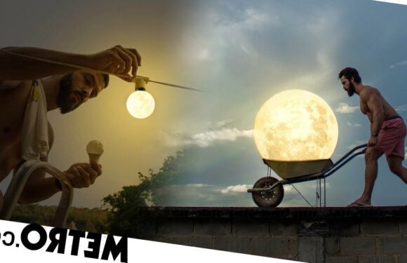 Lunar loving artist creates mind bending photos of the moon