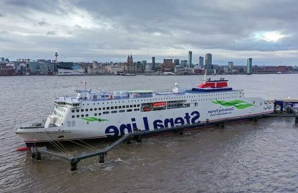 Major search over fears person fell overboard from Stena Line ferry
