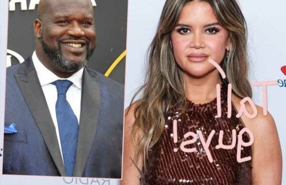 Maren Morris Shows Off INSANE Height Difference With NBA Legend Shaquille O'Neal! OMG!
