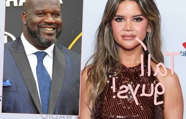 Maren Morris Shows Off INSANE Height Difference With NBA Legend Shaquille O'Neal! OMG!