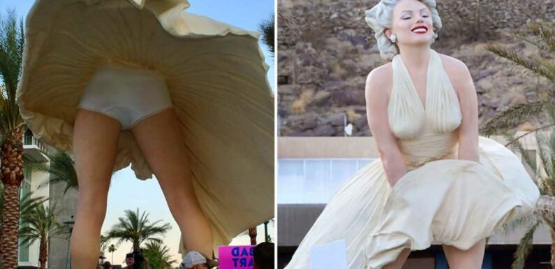Marilyn Monroe Statue Unveiling Draws Protesters, Call It Misogynistic Eyesore