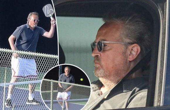 Matthew Perry photographed for first time since admitting he came ‘close to dying’