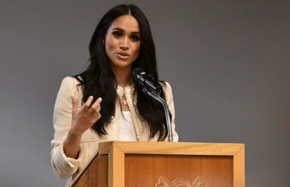 Meghan Markle’s £125 gold necklace is ‘unmistakable good luck charm’