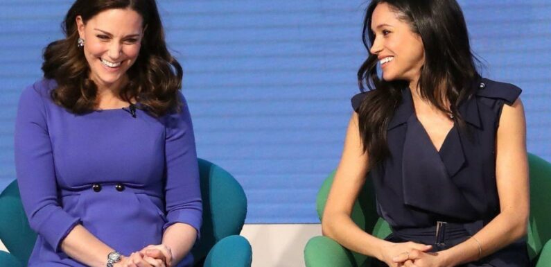 Meghan wore blue dress 15 times more expensive than Kate