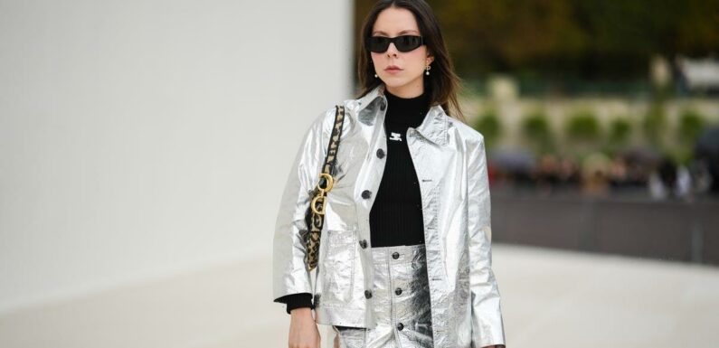 Metallic Fashion Is Taking Over TikTok — Here's How to Style the Fall Trend
