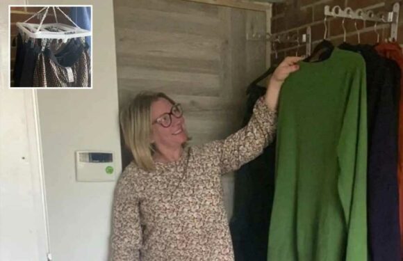 Mum shows off cheap B&M buy which helps get her washing dry without a tumble dryer | The Sun
