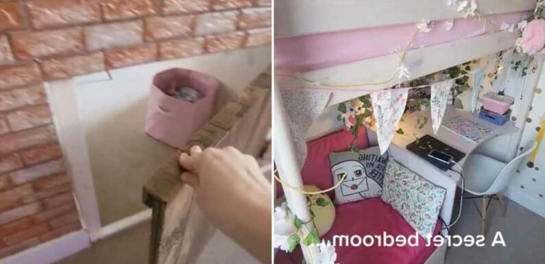 My daughters didn’t want to share a bedroom so we created a 'secret' one… but everyone’s saying the same thing | The Sun