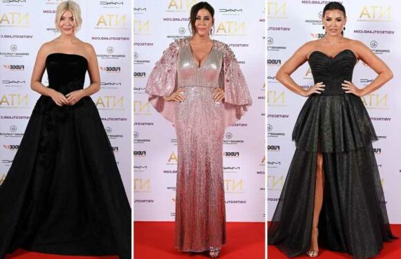 NTAs 2022 best dressed: Holly Willoughby leads the red carpet glamour in black gown | The Sun