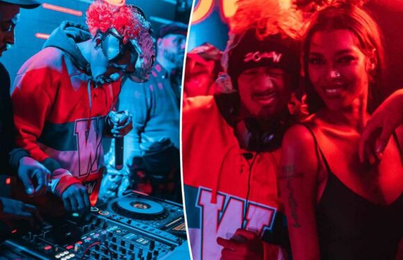 Nick Cannon parties with ex girlfriend Jessica White at strip club