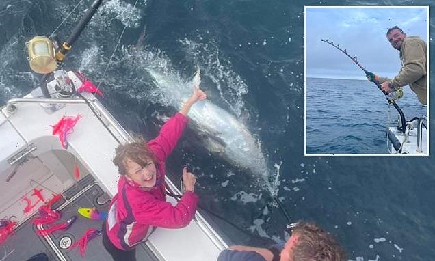 Nine-year-old schoolgirl lands 400lb bluefin tuna worth £70,000