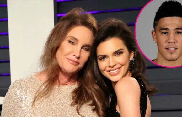 No. 1 Fan! Kendall Jenner Cheers On Devin Booker at NBA Game With Caitlyn