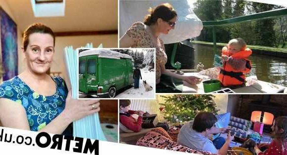 Nomadic mum escapes cost of living crisis by house-sitting for free