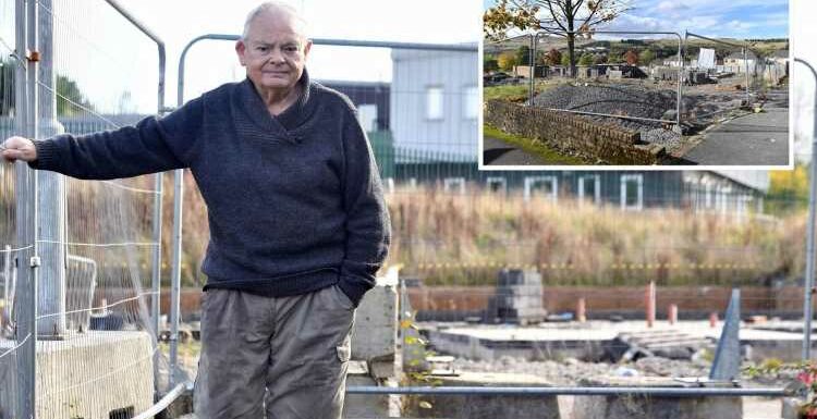 Our houses are surrounded by a metal CAGE after builders abandoned a whole estate – no one will help us | The Sun