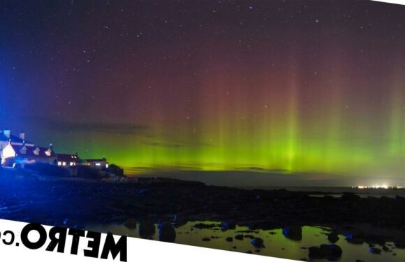 Parts of UK treated to spectacular display of Northern Lights early this morning