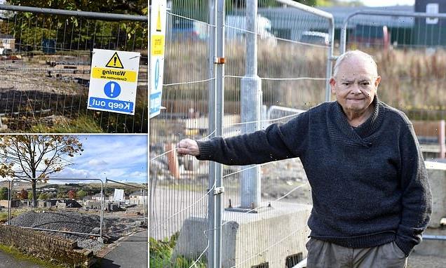 Pensioners have been living on a building site for nearly 18 months