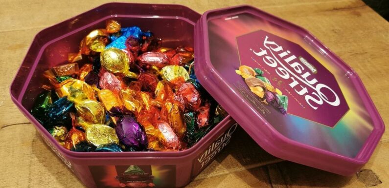 People are realising you can get Quality Street tubs with favourite chocolate