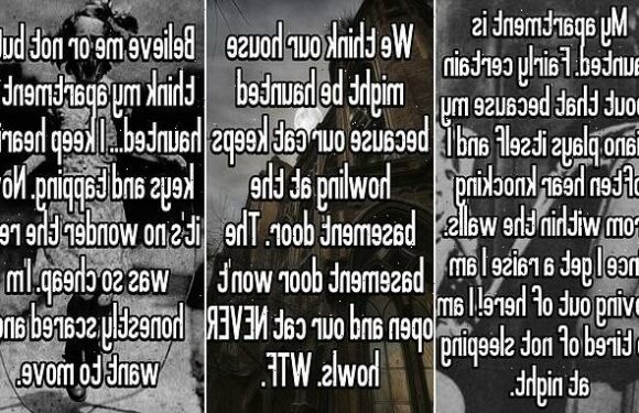 People share stories about their haunted houses