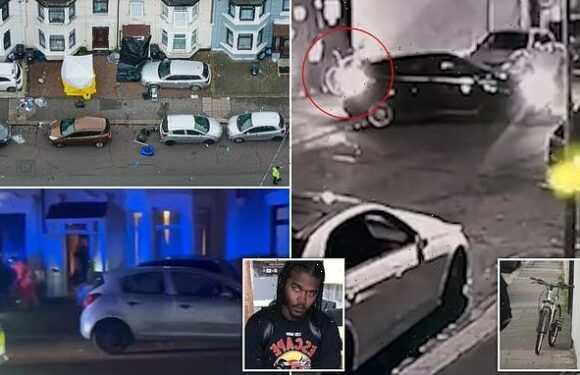 Pictured: Drill rapper shot dead by 'bike-riding' gunmen in Ilford