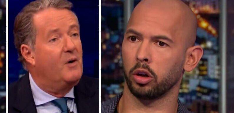 Piers Morgan erupts at Andrew Tate in heated toxic masculinity row