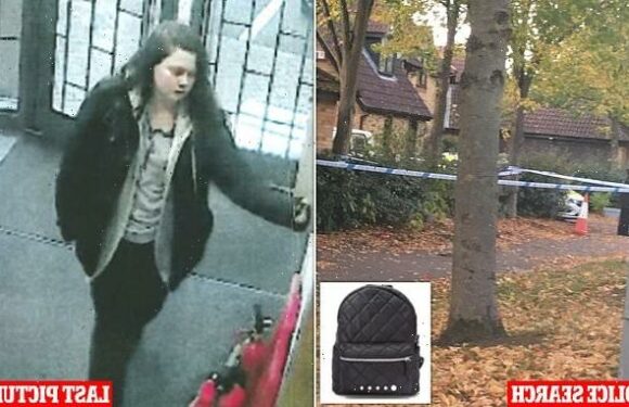 Police find Leah Croucher's rucksack in house in Milton Keynes
