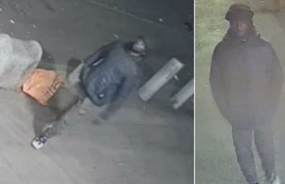 Police release CCTV in manhunt for suspected knifeman after attacks