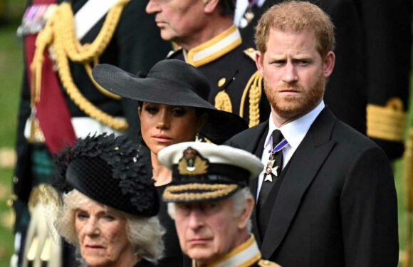 Prince Harry and Meghan Markle ‘may skip the King’s coronation because of Archie’ expert claims | The Sun