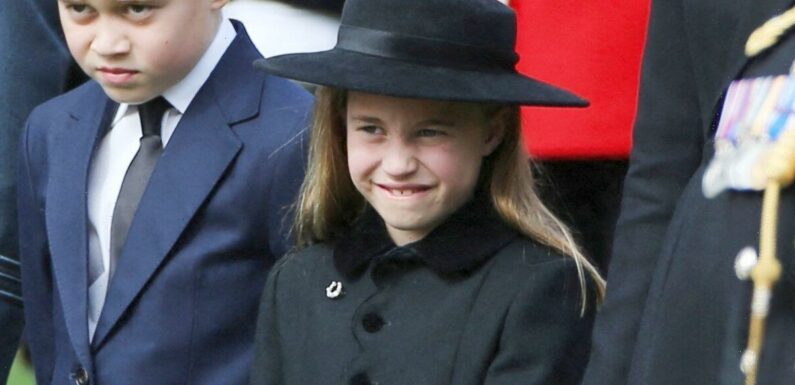 Princess Charlotte’s ‘behaviour’ at funeral meant Kate was ‘scolded’