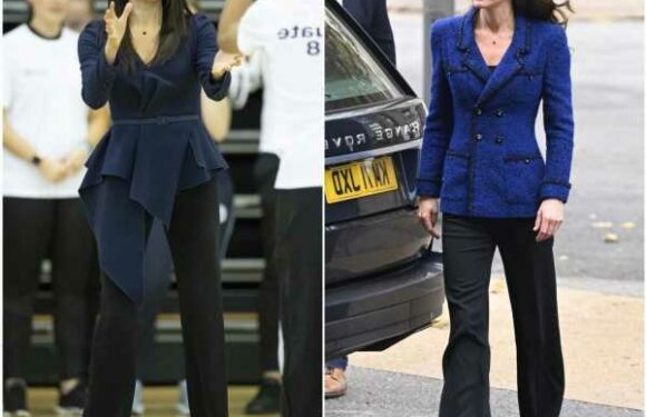 Princess Kate truly copied Duchess Meghans 2018 Coach Core event look