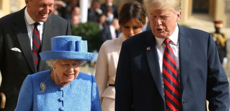Queen Elizabeth’s choice of brooch to meet Trump showed her ‘wit’