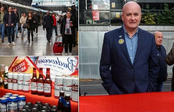 Rail and beer workers plan walkouts over Guy Fawkes weekend