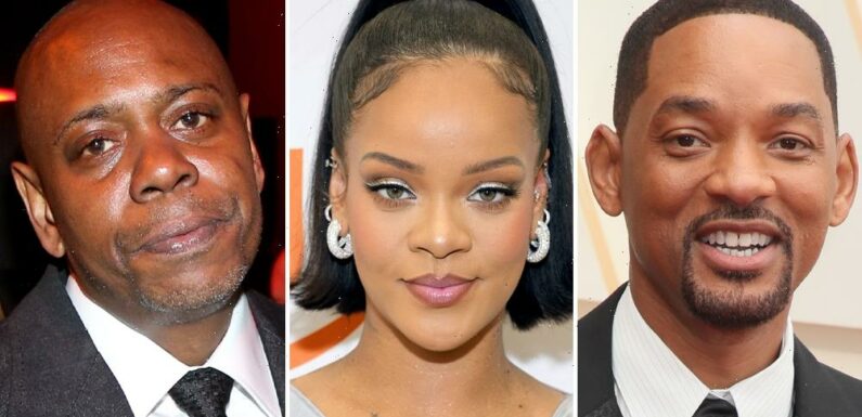 Rihanna, Dave Chappelle and Tyler Perry Support Will Smith at ‘Emancipation’ Screening: ‘It‘s Truly Powerful and Moving’