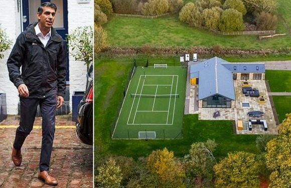 Rishi Sunak's swimming pool complex at Yorkshire manor almost complete