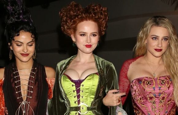 Riverdale’s Lili Reinhart, Madelaine Petsch & Camila Mendes Were ‘Hocus Pocus’s Sanderson Sisters for Halloween!