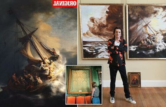 Rolling Stones star Ronnie Wood recreated stolen Rembrandt masterpiece