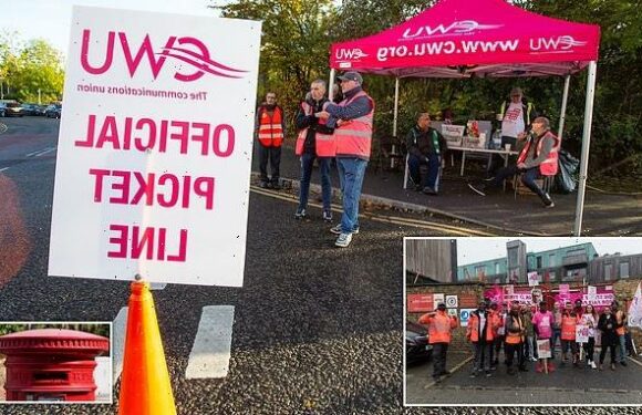 Royal Mail workers will walk out AGAIN tomorrow in ng row over pay