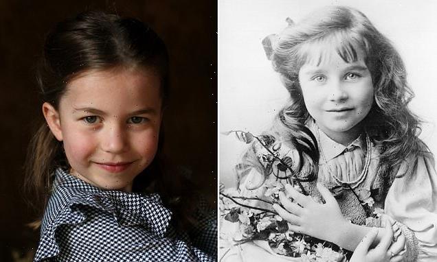 Royal fans say Queen Mother is the double of Princess Charlotte