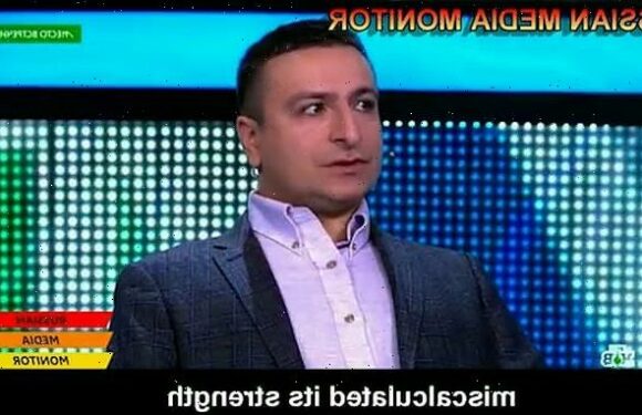 Russian state TV pundit makes rare admission of failure in Ukraine