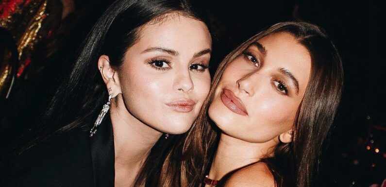 Selena Gomez and Hailey Bieber Sweetly Pose for 1st Pic Together Post-Bombshell Podcast About Justin