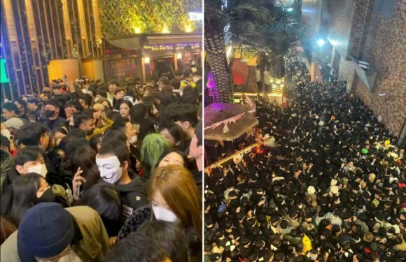 Seoul Halloween crush: Chilling pic shows 100,000 revellers rammed into 12ft alley as 153 dead in stampede | The Sun