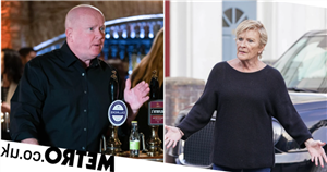 Shirley keeps a secret after Phil's shock exit from Walford in EastEnders