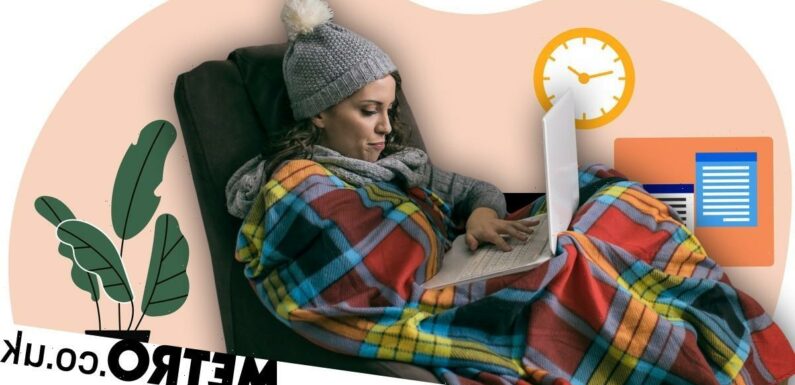 Six ways to stay warm while working from home without raising your bills