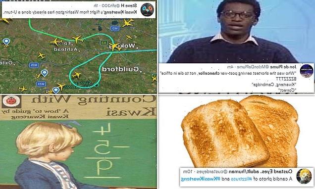 Social media flooded with memes after Kwasi Kwarteng sacked from post