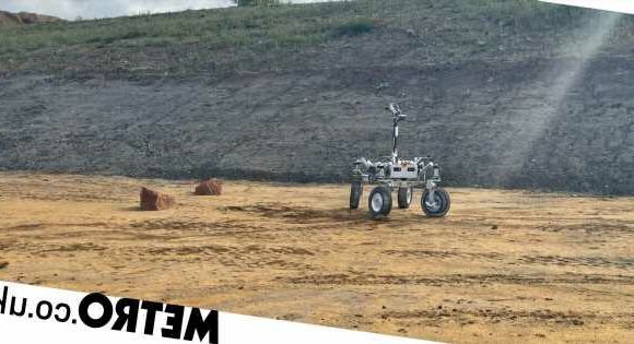 Space rover built for Mars has to settle for Milton Keynes