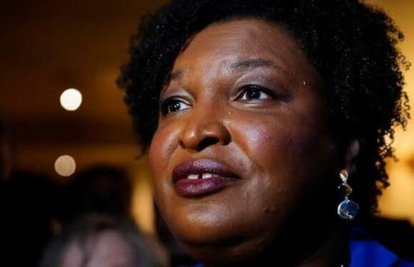 Stacey Abrams Takes Over Latto Stage Show With ‘My Body, My Choice’ Sign In Atlanta