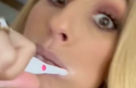 Stacey Solomon says ‘don’t judge me’ as she leaves fans disgusted with teeth brushing habit