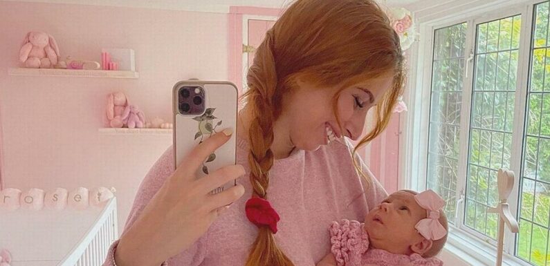 Stacey Solomon talks ‘magical’ home birth and breastfeeding journey with Rose