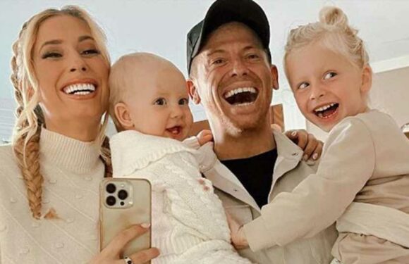 Stacey and I have a unique nappy changing game, we call it 'lucky dip', says Joe Swash | The Sun