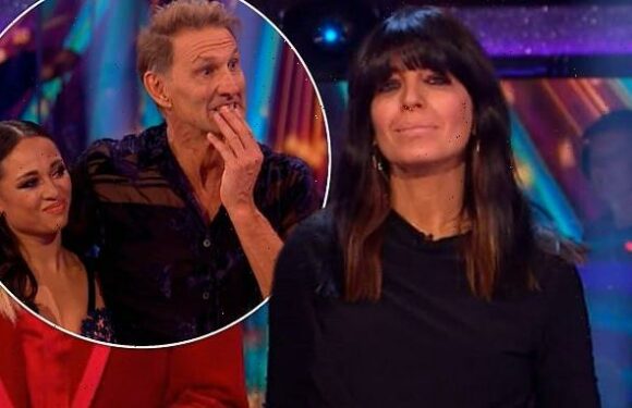 Strictly's Claudia apologises as Tony Adams SWEARS live on air