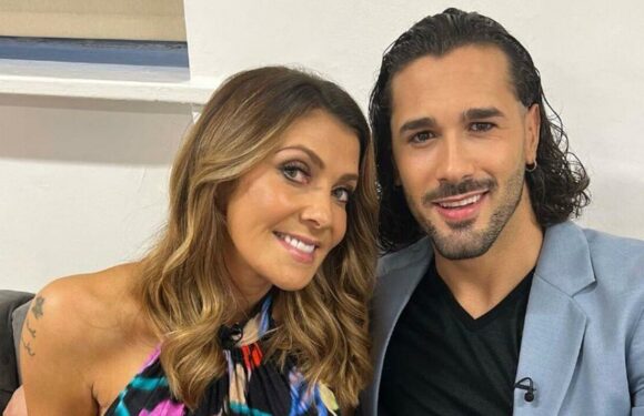 Strictly’s Graziano Di Prima spotted ‘rubbing’ Kym Marsh’s waist