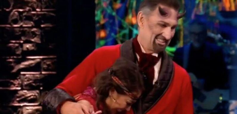 Strictly’s Tony Adams is floored by standing ovation after Halloween performance